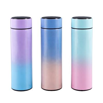 China Sustainable Factory Smart Vacuum Flask Stainless Steel Thermal Insulated Water Bottle for sale