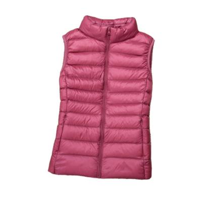 China Keep warm women down jacket thin and light down vestwinter clothes for women for sale