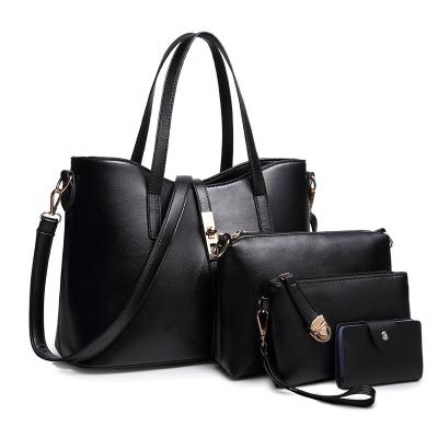 China ONE-shoulder NEW STYLE diagonal handbag sets bag set Four-piece suit handbags ladies handbags set for sale