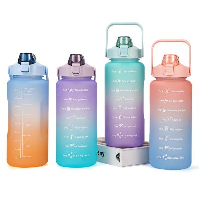 China Sustainable Outdoor Travel Portable 3 In 1 Water Bottles Large Capacity Water Bottles Drinking Water Bottles Eco-Friendly Gym Fitness Water Bottle for sale