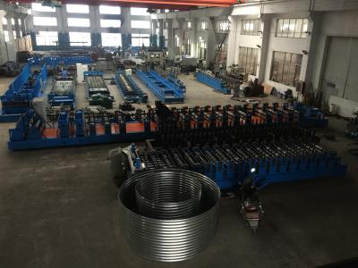 China Adjustable Light Steel Roll Forming Machine for Auto Cutting / Punching for sale