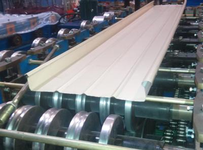 China Guardrail Metal Roofing Roll Forming Machine 5.5Kw Hydraulic Cutting for sale