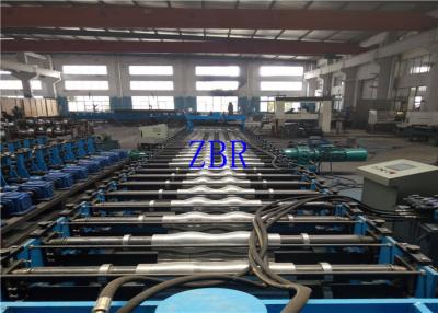 China 15Kw Corrugated Side Panel Roll Forming Machinery Electric Motor Cutting 10×1.2×1.5 for sale