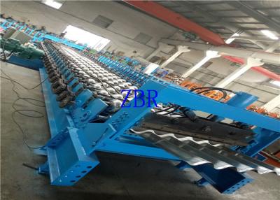 China 1250MM Feeding Steel Granary Silo Forming Machine 15kw Less Residues for sale