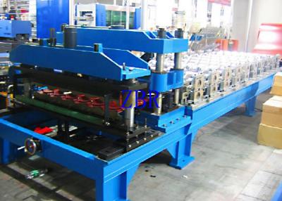 China Automatic 1100 Metal Roof Tile Roll Forming Machine 12Mpa 20 Stations Roller for sale