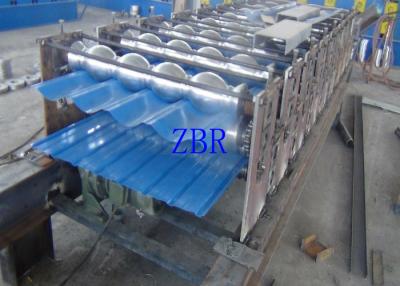 China Hydraulic Automatic Steel Tile Roll Forming Machine CNC Controlling System for sale