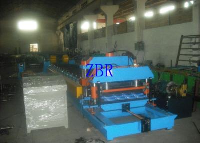 China Steel Glazed Tile Roll Forming Machine 13Kw 1.2 Inch Single Chain Drive for sale