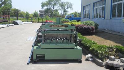 China Metal Roll Forming Equipment , Galvanized Floor Decking Forming Machine for sale