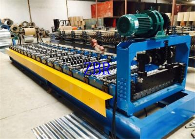 China Hydraulic Pressure Roof Panel Roll Forming Machine With 13-16 Stations Roller for sale