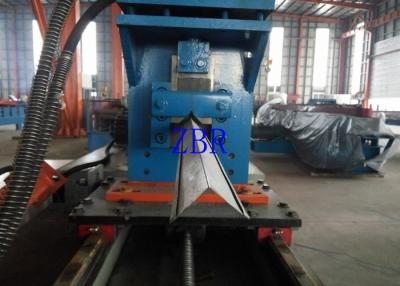 China Aluminium Shutter Door Roll Forming Machine Gearbox Driven 10M / Min Line Speed for sale