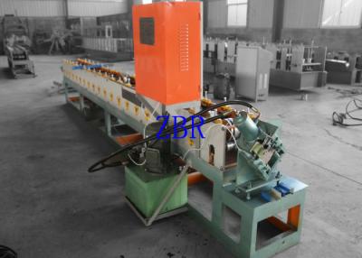 China 300MM H - Beam Garage Door Frame Roll Forming Machine Fly Saw Cutting for sale