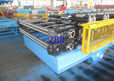 China 1000MM Feeding Width Metal Roof Roll Forming Machine 0.6 Inch Chain Drive for sale