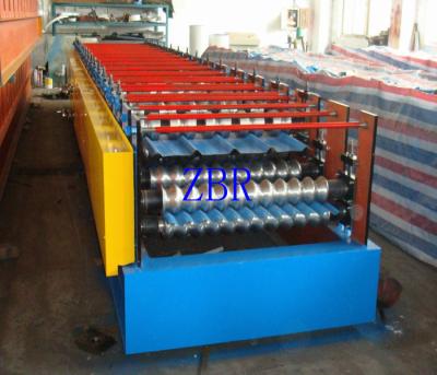 China Three Phase Steel Plate Metal Roof Roll Forming Machine 235-350 Mpa Yield Stress for sale