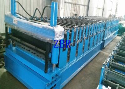 China IBR Roofing Corrugated Sheet Roll Forming Machine 13 Rows Cold Roll Former for sale