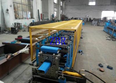 China 13 Stations Downspout Roll Forming Machine 3T Manual Uncoiler For Roof Water for sale