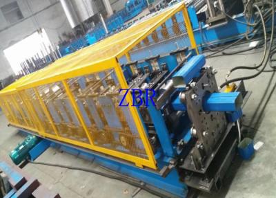 China Square Shaped Down Pipe Roll Forming Machine Metal Gutter Cold Roll Former for sale