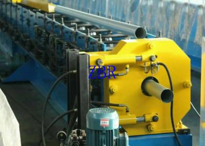 China 17 Rows Galvanized Board Square Pipe Roll Forming Machine Hydraulic Motor Drive for sale