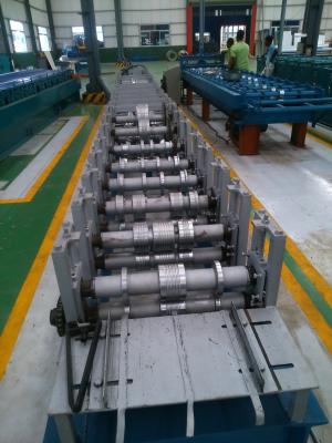 China Down Pipe Roll Forming Machine / Low Carbon Steel Pipe Making Machine for sale