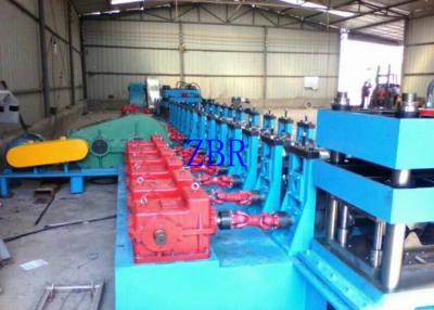 China Safety Crash Barrier Highway Guardrail Roll Forming Machine 8T Loading for sale