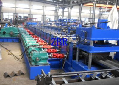 China W Beam Expressway Guard Rail Roll Forming Machine 15 Tons Hydraulic Decoiler for sale