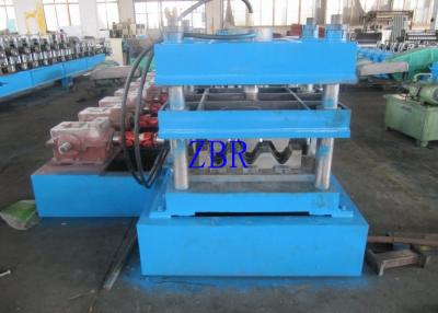 China 18.5Kw Hydraulic Punching Guardrail Roll Forming Machine PLC Electric Control for sale