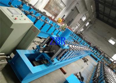 China 5.5Kw Hydraulic Cutting Steel C Purlin Forming Machine 40GP Container for sale