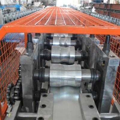 China Fully Automatic Metal Roll Forming Machines / Hydraulic Cutting Door Frame Making Machine for sale