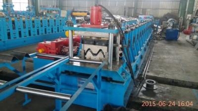 China Two Waves Guardrail Roll Making Machinery With PLC Panasonic Control for sale