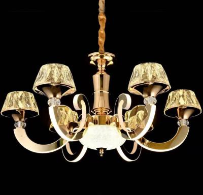 China Contemporary high quality modern and luxury bedroom led chandelier light and pendant lights (FX7007-6P) for sale