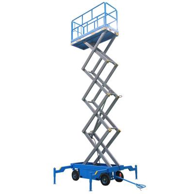 China Lower Operation Safety Convenience Factory Direct Sale Easy Mobile Electric Scissor Lift Table 300kg 500kg for sale