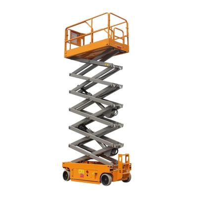 China Mini Type China Portable Electric Lift Self Propelled Mobile Hydraulic Scissor Lift for sale