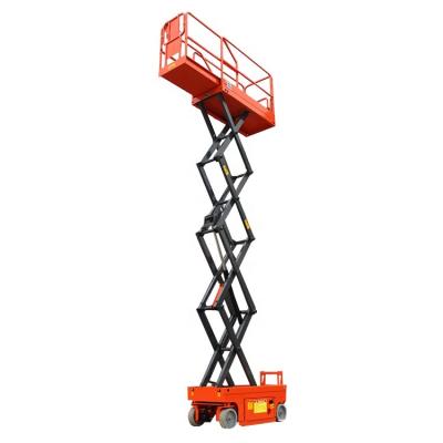 China CE&ISO Certificate Easy Safety Convenience Portable Mini Scissor Lift Hydraulic Mobile Scissor Lift For Repair Road Light for sale