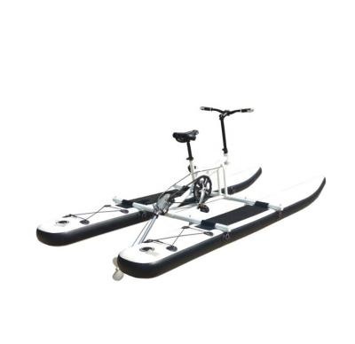 China High Quality Inflatable Water Entertainment Water Bike PVC Leisure Equipment Inflatable Single Pedal Float Boats For Sale for sale