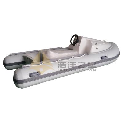 China 3.5m Fiberglass Sport Boat Type And Fiberglass Hull Material Inflatable Boat for sale