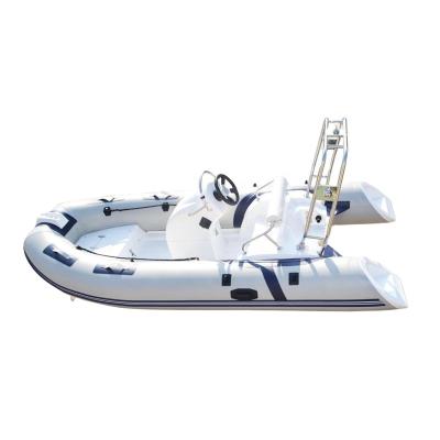 China Fiberglass Made in China Hypalon Rib Boat Fiberglass Military Boat for sale