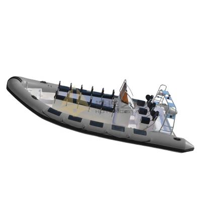 China China Professional Fiberglass RIB BOAT Rigid Inflatable Boat Manufacturer for sale