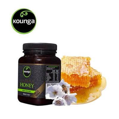 China MGO100+/500g Glass Bottle 500g Organic Pure Natural New Zealand Manuka Mountain Honey MGO100+/500g for sale