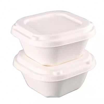 China OEM Biodegradable Eco Friendly Microwavable Paper Disposable Food Yogurt Soup Cups With Lids for sale