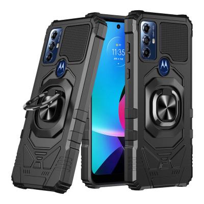 China Fast Shipping Shockproof Ring Shockproof Bracket Phone Case For Motorola G 2023 Pure G Google Play Pixel 7 Pro In Stock With Kickstand for sale