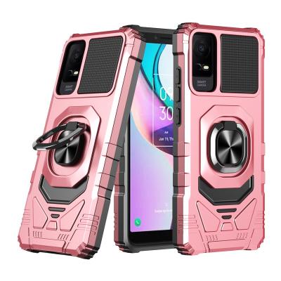 China Shockproof Cell Phone Accessories For Nokia X100 Boost Celero 2.0 2023 Gen Cell Phone Case; for TCL ION X/ION Z 3 40R in 1 Ring Cover for sale