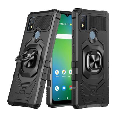 China Shockproof For Cricket Icon 4 Protection Heavy Duty Technology Built-in Rugged Shockproof Phone Case Protective Cover for sale