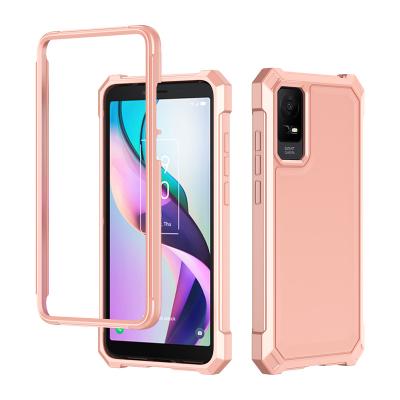 China Shockproof TCL ION X Google Pixel 6A 7A 8 Pro Smart Phone Accessories Phone Shell Hard PC+TPU Frame Case Cover for sale