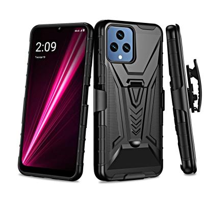 China High Quality Shockproof Holster Clip Belt Kickstand Hybrid Phone Case For Nokia X100 G400 Cover Drop Resistant Protector for sale