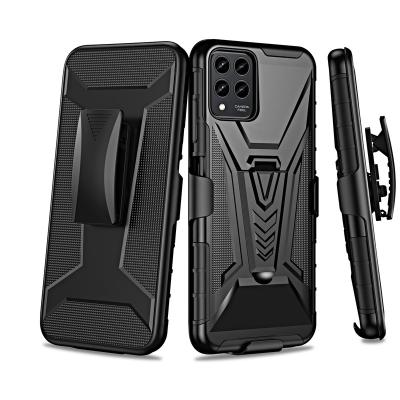 China Shockproof 3 In 1 Belt Holster Holster Clip Cell Phone Accessories Phone Case Cover For Revvl 6 Pro Moto G Stylus 23 G Power 5G T-mobiles for sale