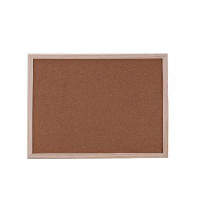 China Reusable Frame Cork Noticeboard More Size Option with Push Pins and Hooks Cork Board Hot Sales Wooden Standard Office Whiteboard Panel for sale