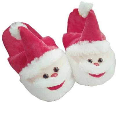 China Wholesale High Quality Slippers Washable Santa Claus Slippers Christmas House Shoes for sale