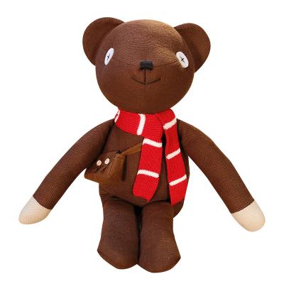 China Low MOQ Mr Skin-Friendly Plush Bean Teddy Bear Plush Toys for sale