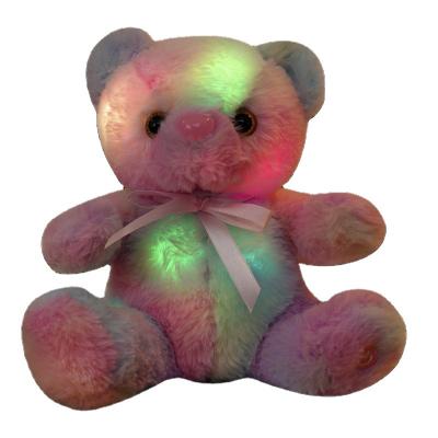 China Teddy Bear Lighting Led Teddy Bear Plush Toy Stuffed Promotion Stuff Christmas Promotion Items for sale