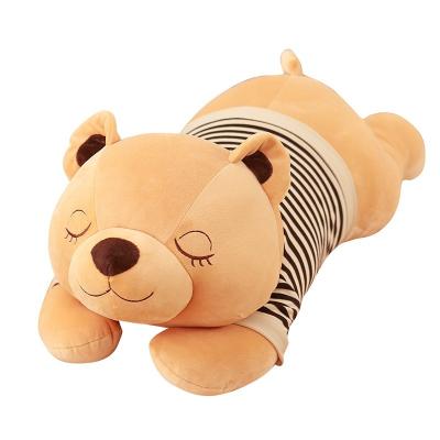 China High Quality Plush Long Bear Cushion Pillow Plush Doll Baby Kids Soft Toys for sale