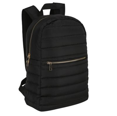 China Waterproof Polyester Material Customize Quilted Stripper Backpack for sale